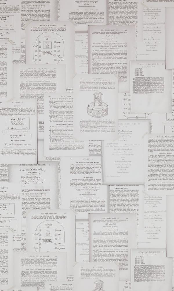 Papier peint - Manuscrit