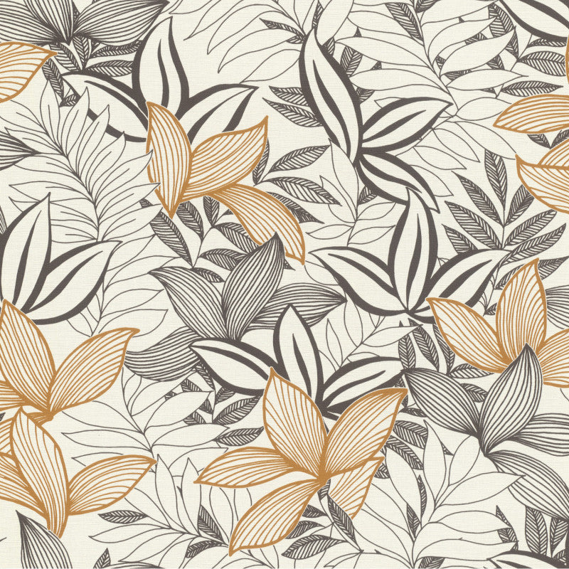Papier peint - ORCHIDEE CAMEL