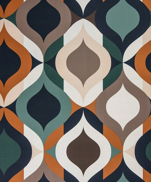 Papier peint - SEVENTIES