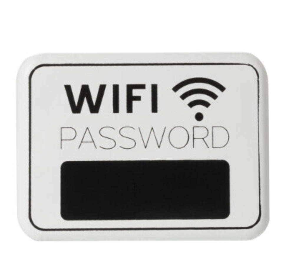 Wifi password