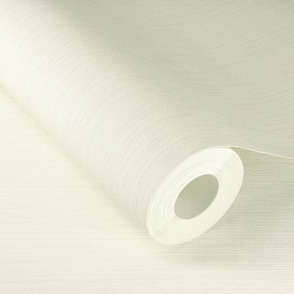 Papier peint - UNI TISSAGE BLANC