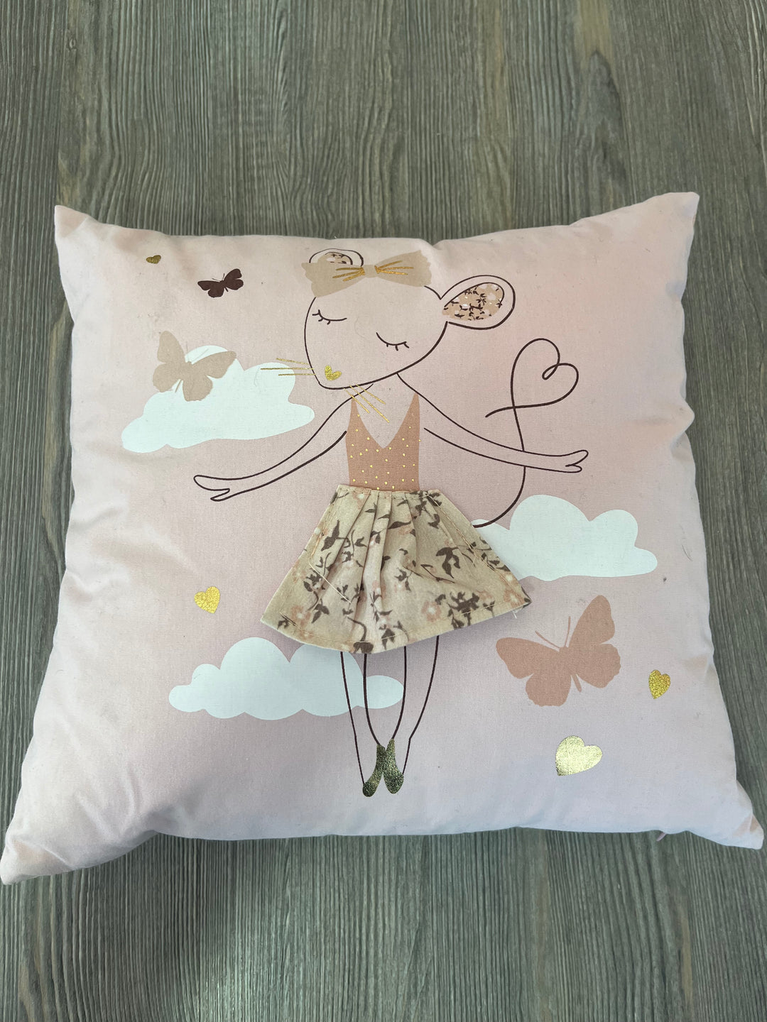 Coussin Liberty rose