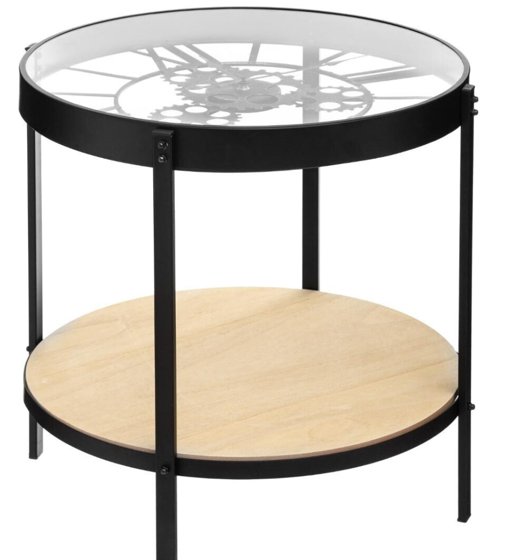 TABLE D’APPOINT HORLOGE