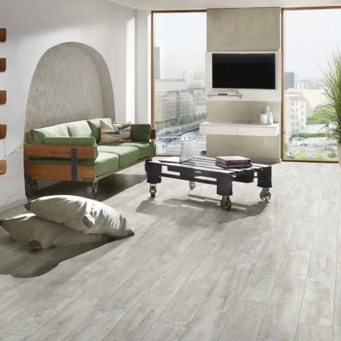 Parquet stratifié - ALABASTER - 12mm / Passage extra intensif