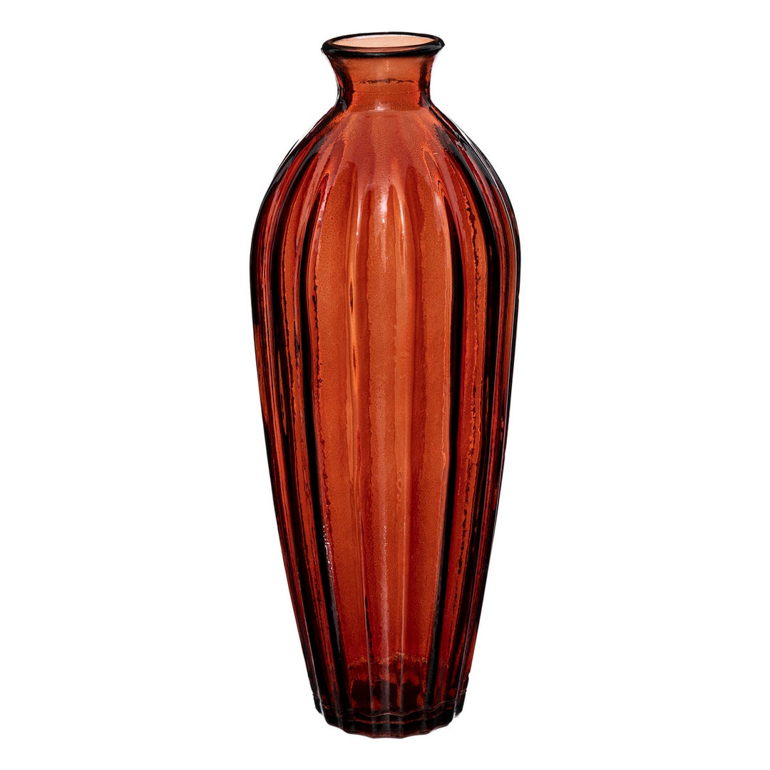 VASE "CANDY" ROUGE